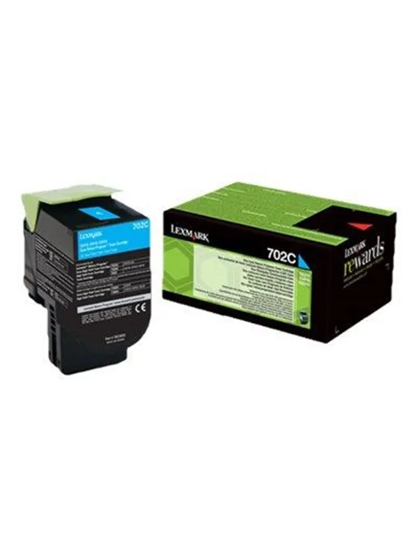 Lexmark 70C20C0 - Cyan Toner - Laser toner Cyan