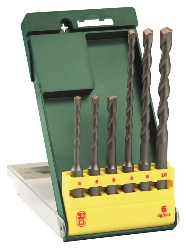 Bosch SDS plus hammerbor, sett med 6 deler