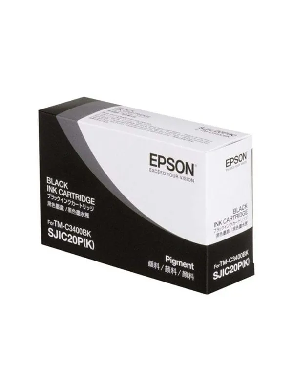 Epson SJIC20P(K) - Blekkpatron Svart