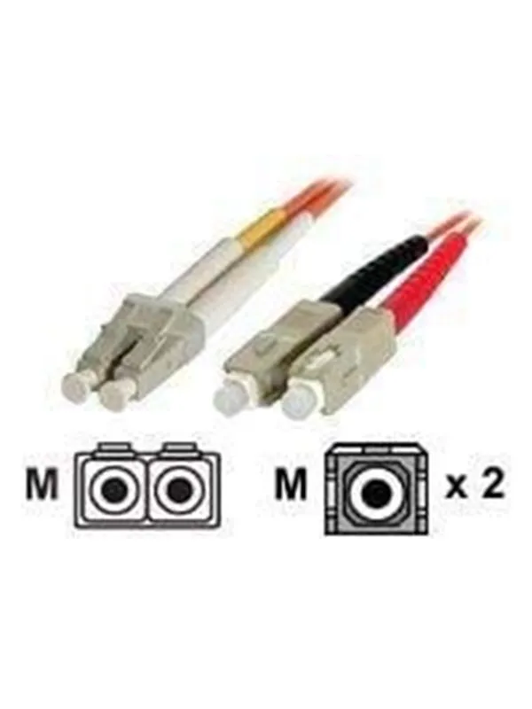StarTech.com Multimode 62.5/125 Duplex Fiber Patch Cable LC-SC - netværkskabel