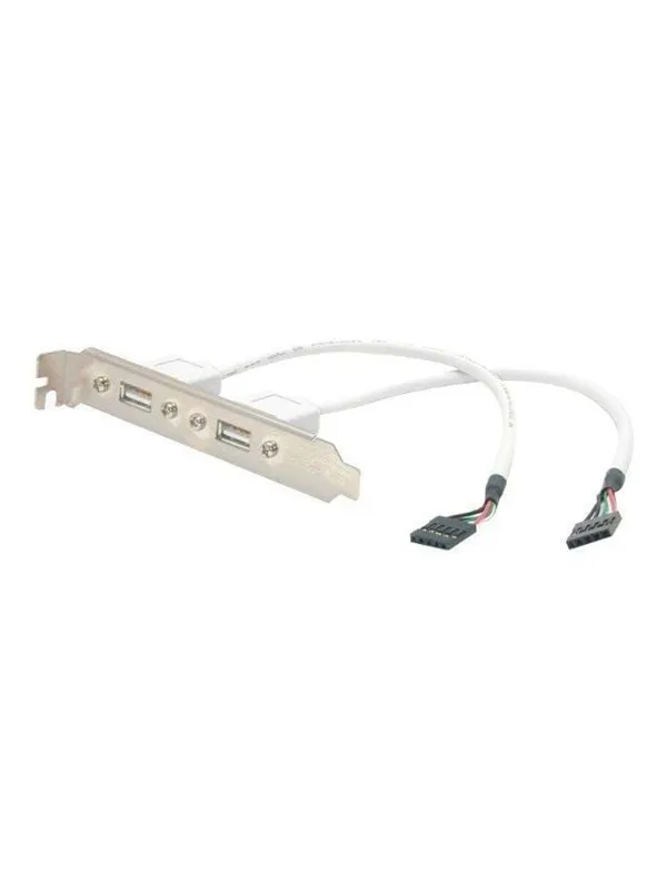 StarTech.com 2 Port USB A Female Low Pro