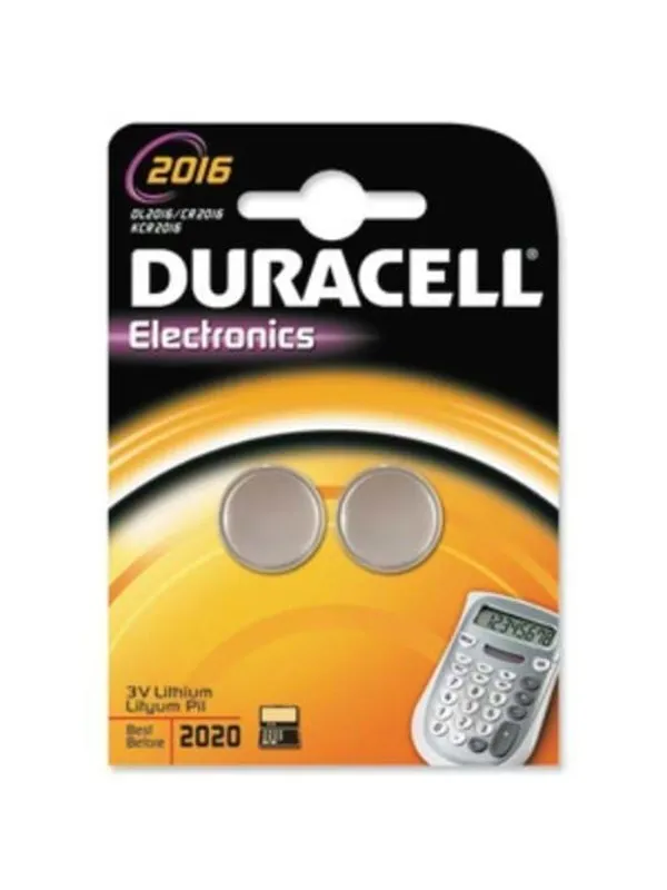 DURACELL ELECTRONICS 2016 2PK
