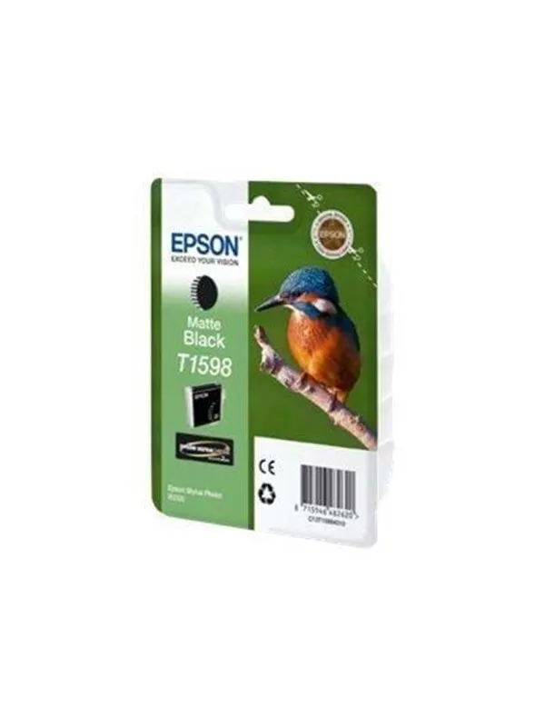 Epson T1598 Ink Cartridge - Matt Black - Blekkpatron Matt svart