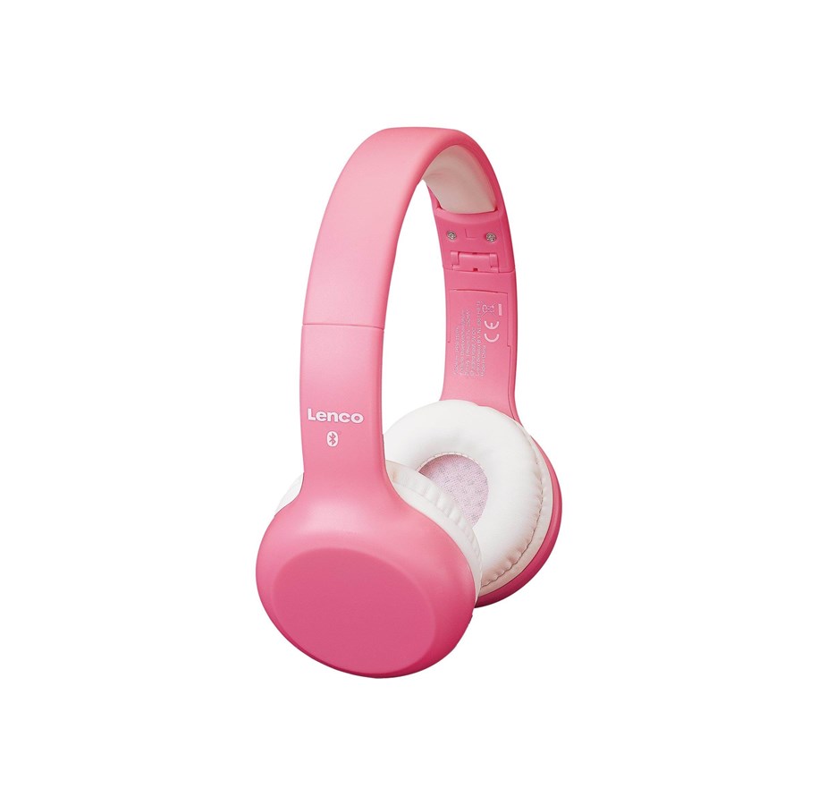 Lenco HPB-110PK - Foldable kids Bluetooth® headphone - Pink