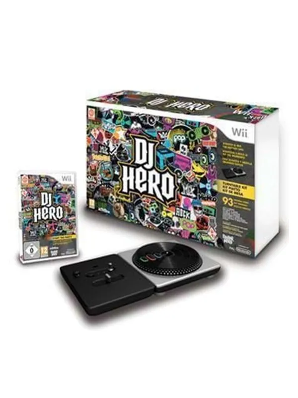 DJ Hero With Turn table Kit - Nintendo Wii - Musikk