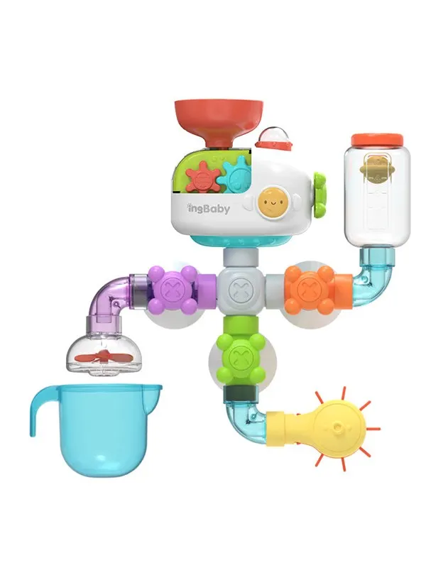 Fresh Kid Tub Fun! Flow & Fill Submarine 20 parts