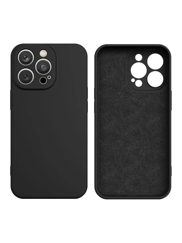 Hurtel Silicone Case for Samsung Galaxy S24 Ultra - Black