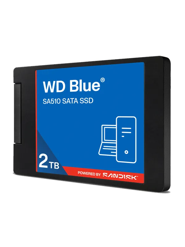 SANDISK WD Blue SA510 SSD - 2TB - SATA-600 - 2.5"