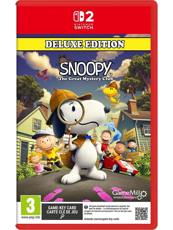 Snoopy & The Great Mystery Club (Deluxe Edition) - Nintendo Switch 2 - Eventyr