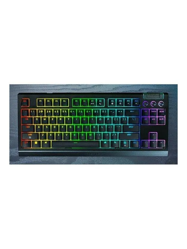 Razer BlackWidow V4 HyperSpeed - Tastatur - Engelsk (USA) - Svart