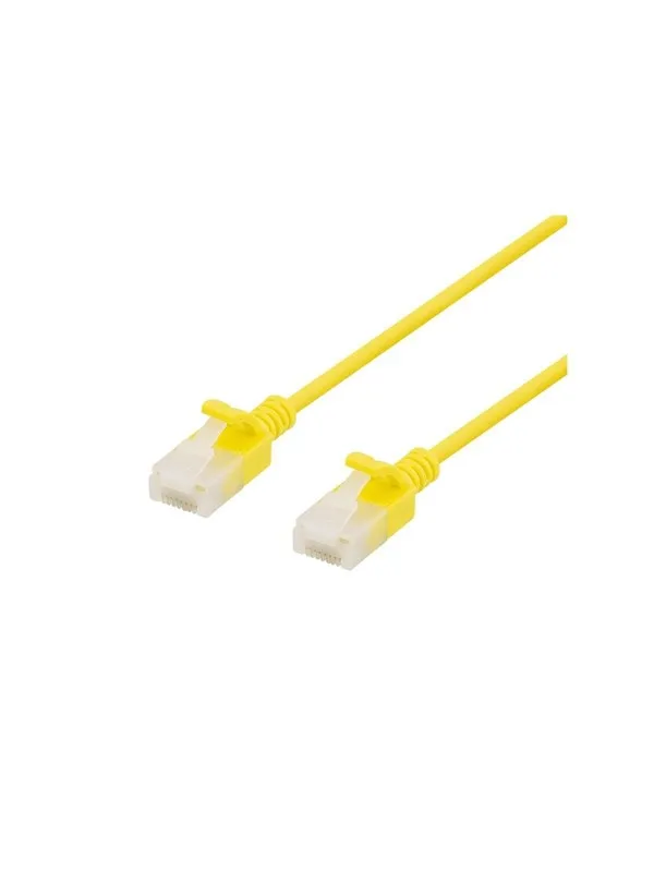 Deltaco network cable - 3 m - yellow - Gul - 3m