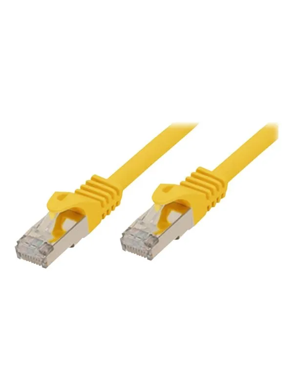 SCONN Shiverpeaks BASIC-S patch cable - 3 m - yellow - Gul - 3m