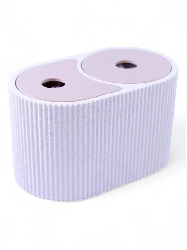 Simiu MILIA - Container for Cotton Pads and Swabs - 9cm high