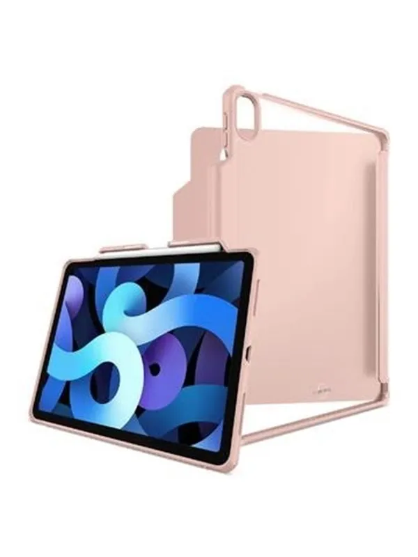 ITSKINS HYBRID SOLID FOLIO cover for iPad Air 2020 (4th gen.)®. Rose gold