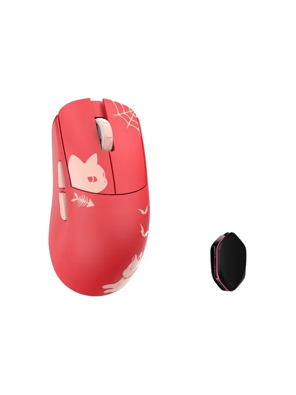WLMouse Ying å½± Magnesium - Gaming mus - Optisk - 5 - Rød