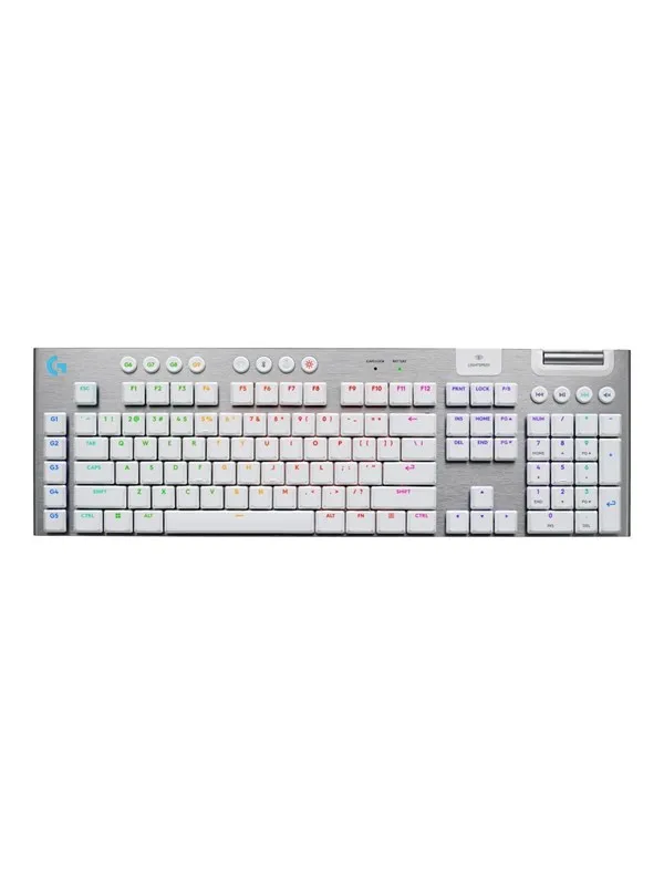 Logitech G915 X - 100% Full-size - Tactile - Gamingtastatur - Fransk - Hvit
