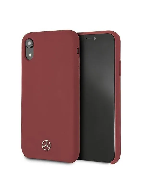 Mercedes  Silicone Line Case for iPhone Xr - Red