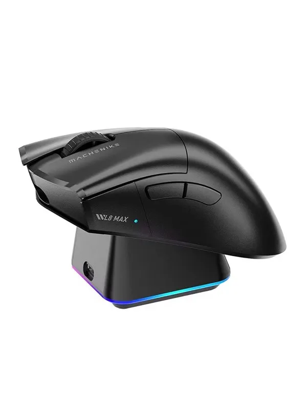Machenike L8 Max Wireless Gaming Mouse - Black - 4 - Svart