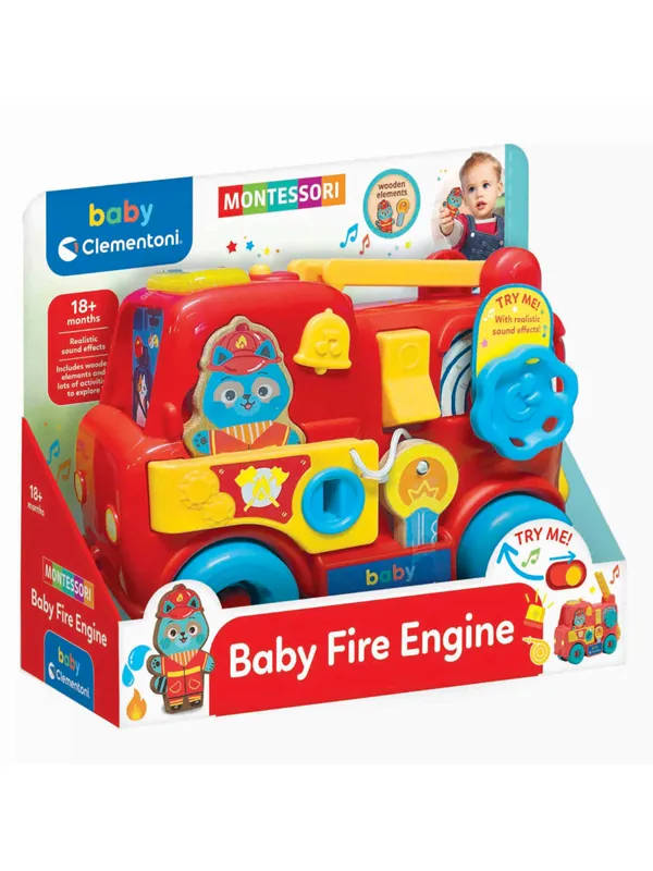 Clementoni Baby  Montessori Fire Truck