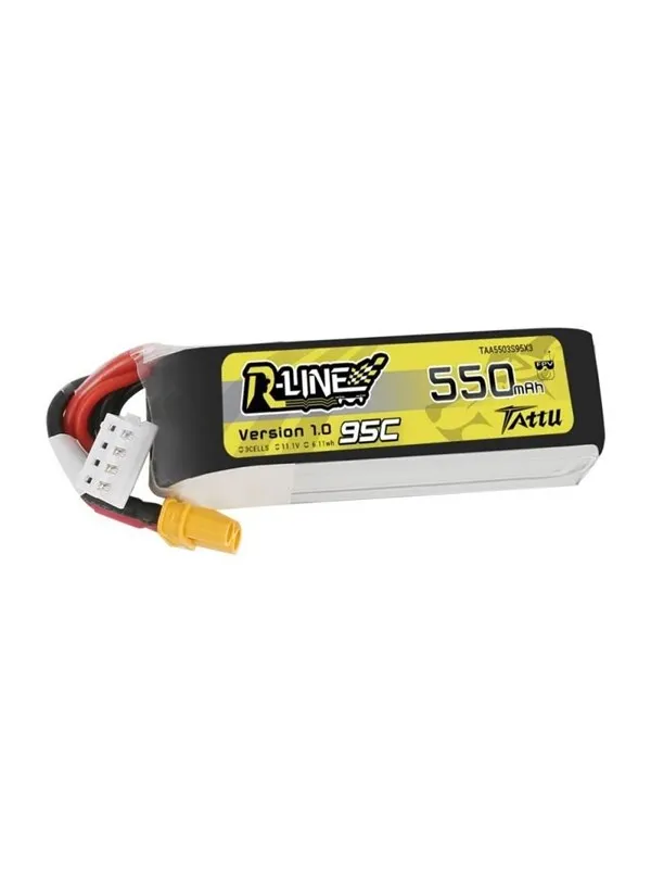 Gens ace &Tattu - Battery RâLine 550mAh 11.1V 95C 3S1P XT30