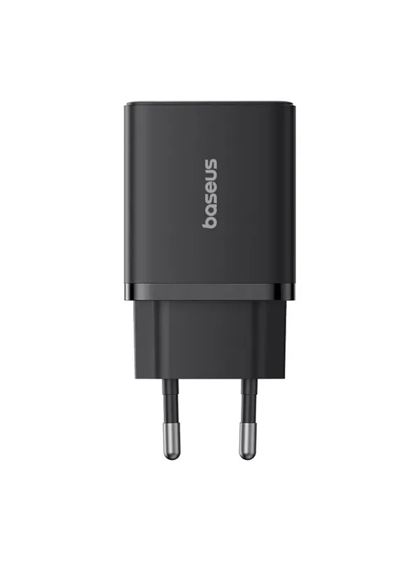 Baseus Cube Pro 30W USB-C USB-A Wall Charger - Black