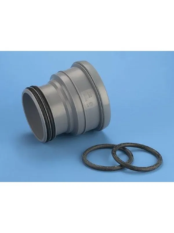 Wavin adaptor pp/ht 110 mm grå