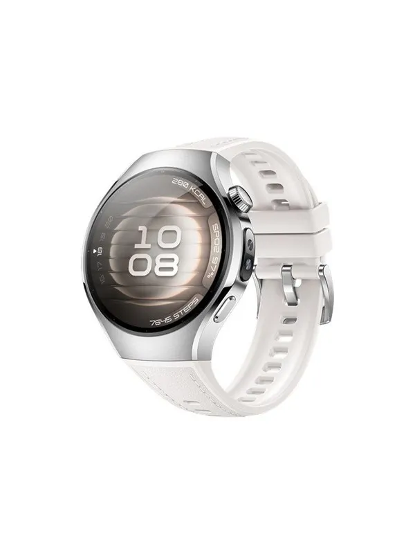 Huawei Watch 5 - 316L stainless steel - smart watch with strap - white - white