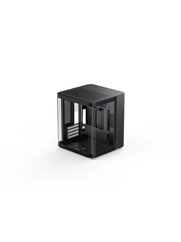 Jonsbo TK-1 2.0 - Black - Kabinett - Minitower - Svart