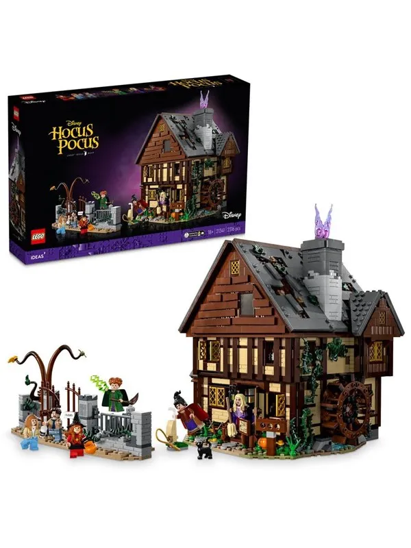 LEGO Ideas 21341 Disney Hocus Pocus: Sanderson-søstrenes hytte