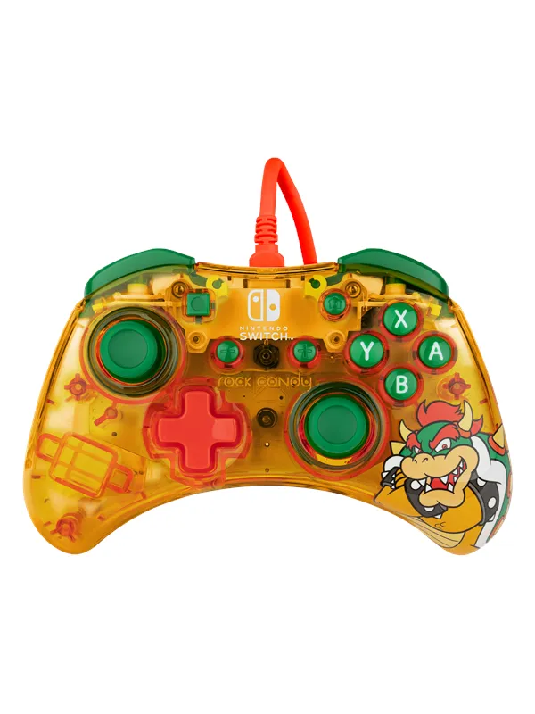 PDP Rock Candy Wired Controller - Bowser - Wired Controller - Nintendo Switch