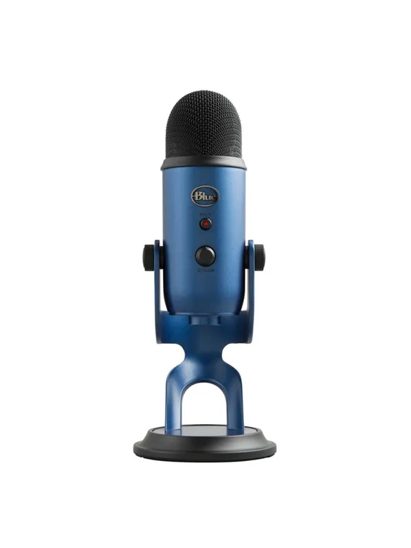 Blue Mic Yeti USB - Midnight Blue - Microphone for Windows PC and Mac