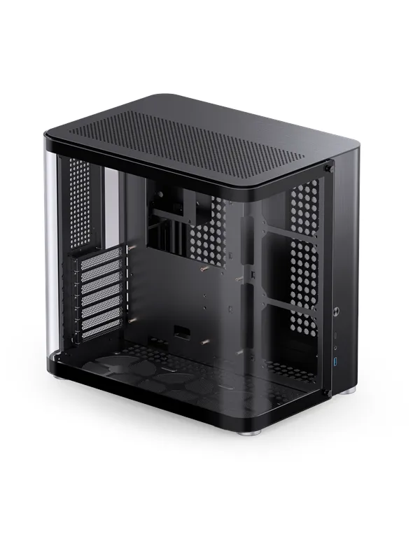 Jonsbo TK-2 2.0 - Black - Kabinett - Miditower - Svart