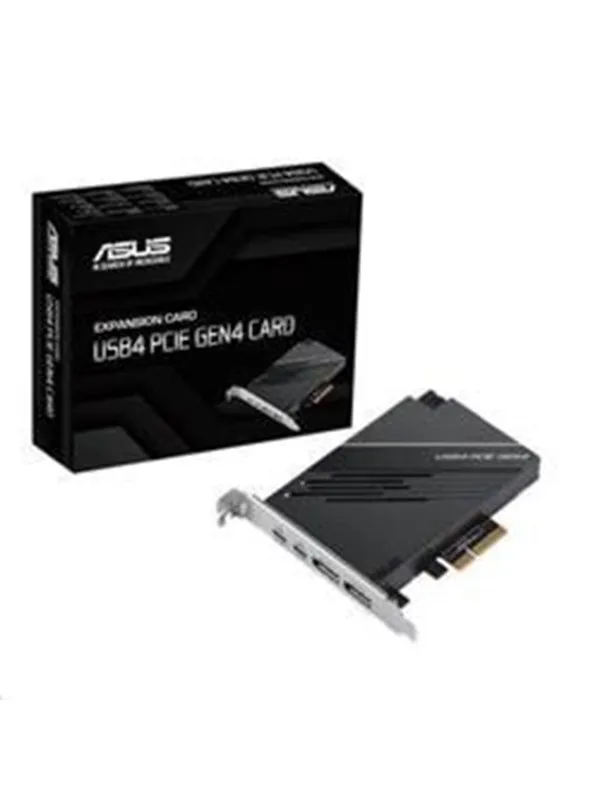 ASUS - USB adapter - PCIe 4.0 x4 - USB-C x 2 + DisplayPort x 2