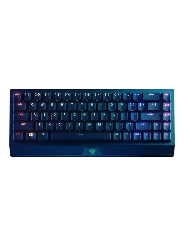 Razer BlackWidow V3 Mini HyperSpeed - Yellow - Gamingtastatur - Uten numpad - Nordisk - Svart