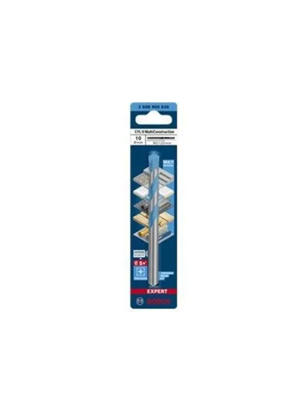 Bosch BOR CYL MULTICONSTRUCTION 10X120MM