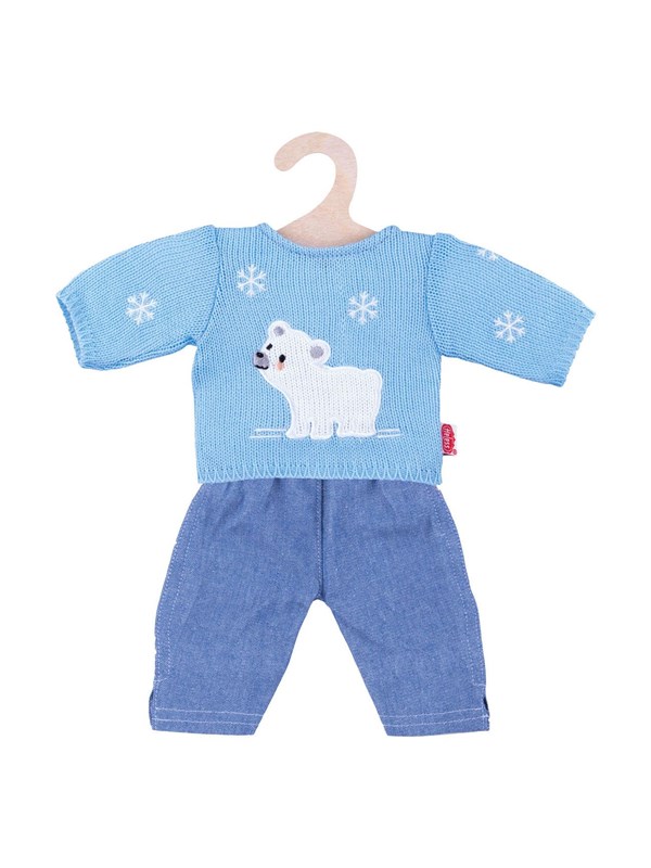 Heless Dolls Jeans with Polar Bear Sweater 28-35 cm