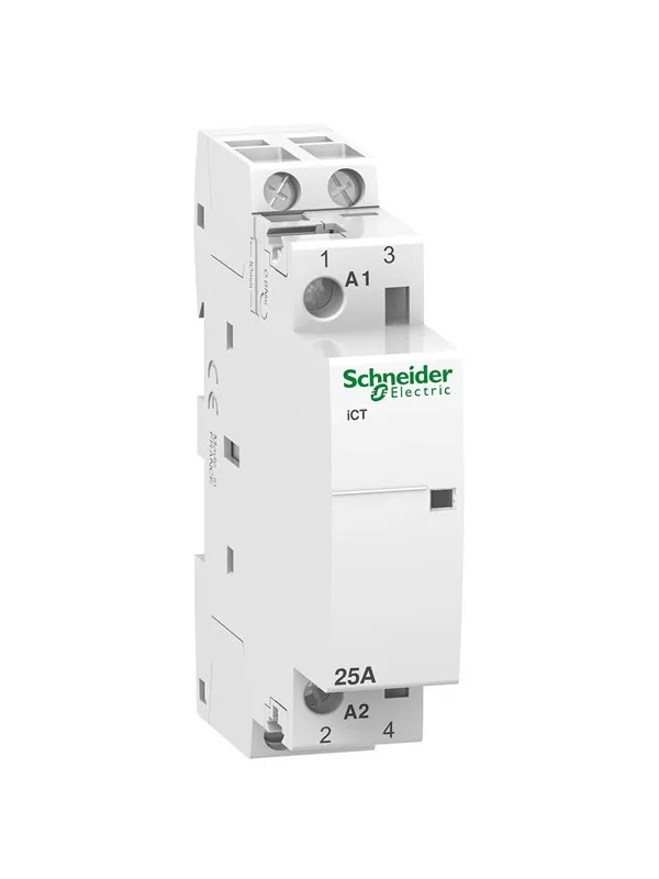 Schneider Electric Acti9 ict contactor 25 a 2 no 230 - 240 v ac 50 hz