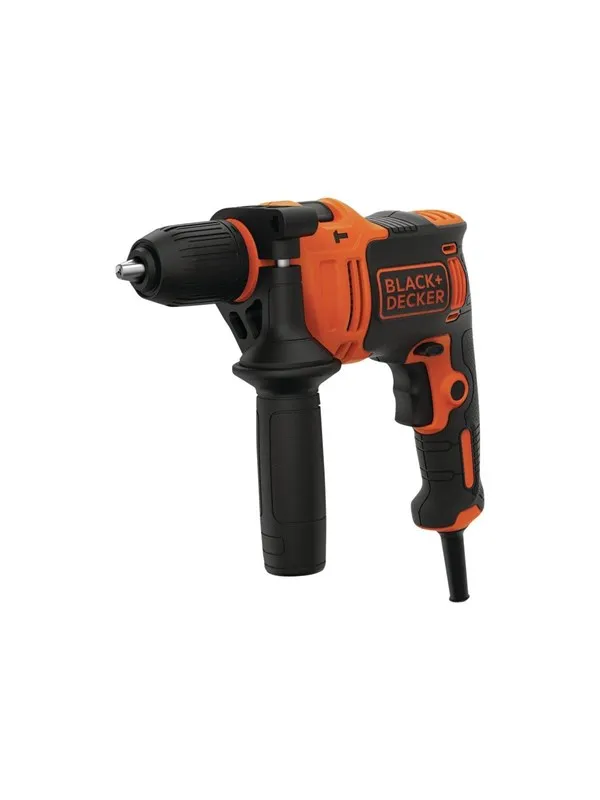 Black & Decker Blac Schlagbohrmaschine BEH710-QS   710W | Rechts