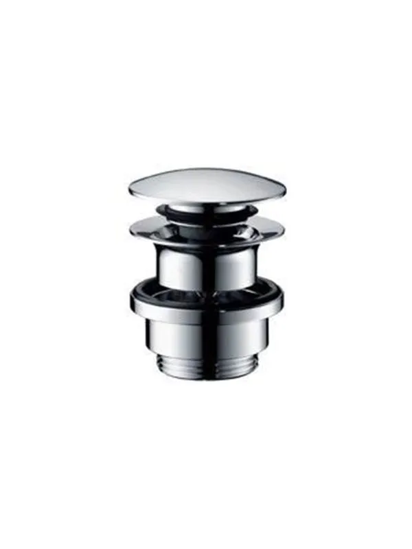 Hansgrohe push-open waste set for basin and bidet mixers