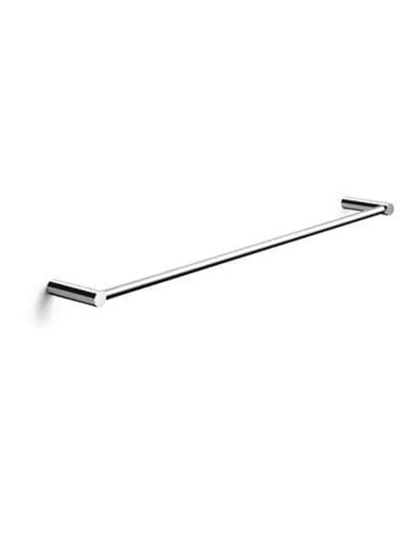Pressalit towel bar 600mm single polished steel