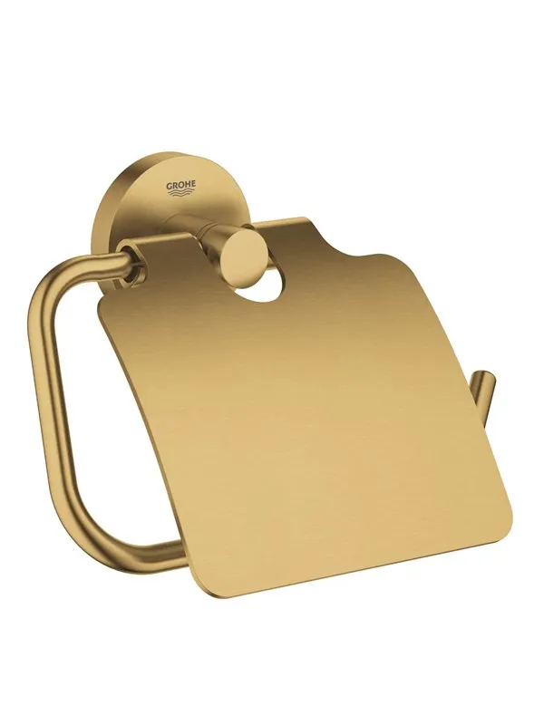 Grohe Essentials Toilet roll holder, brushed cool sunrise