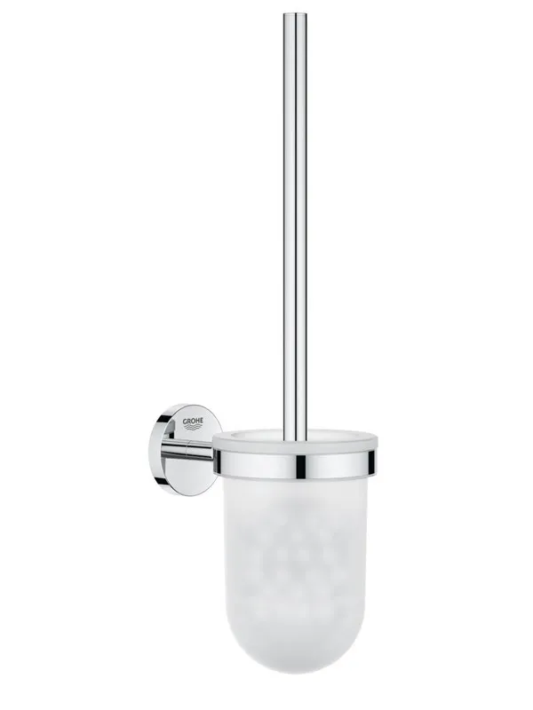 Grohe bau cosmopolitan toilet brush set chrome