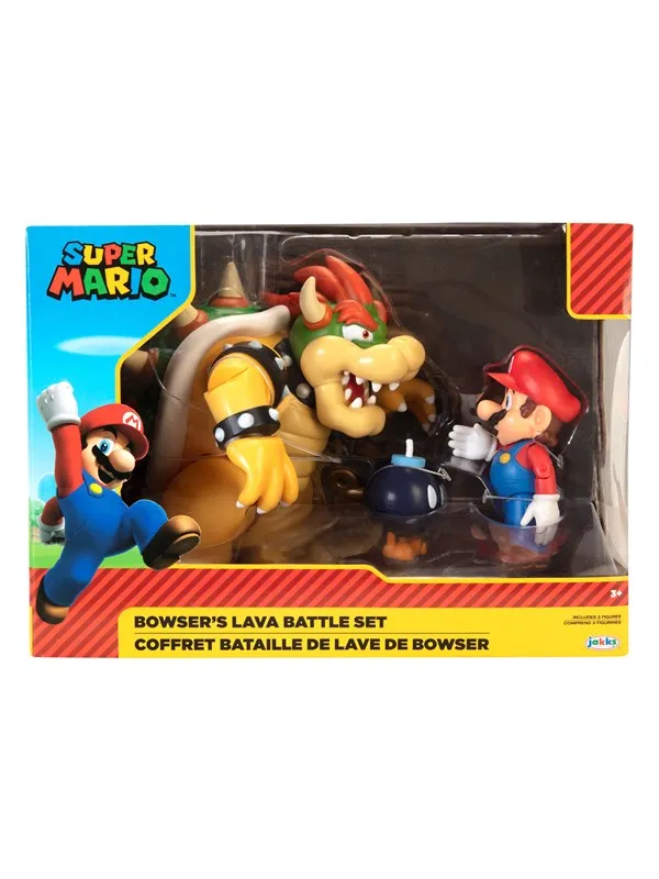 Super Mario Bowser's Lava Battle Set