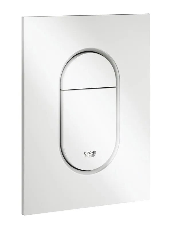 Grohe arena cosmopolitan s flush plate alpine white