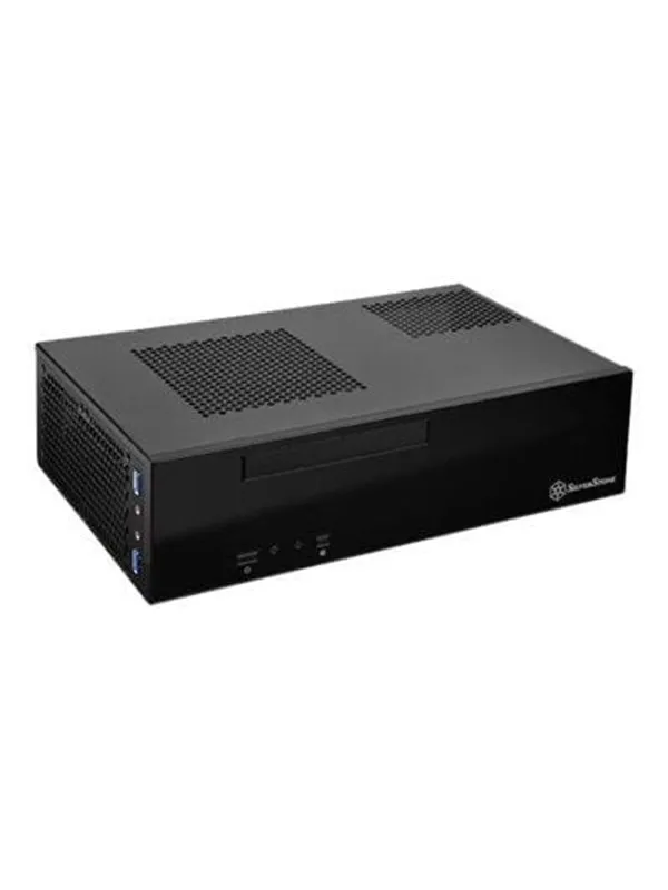 SilverStone MILO ML09 - Kabinett - Desktop - Svart
