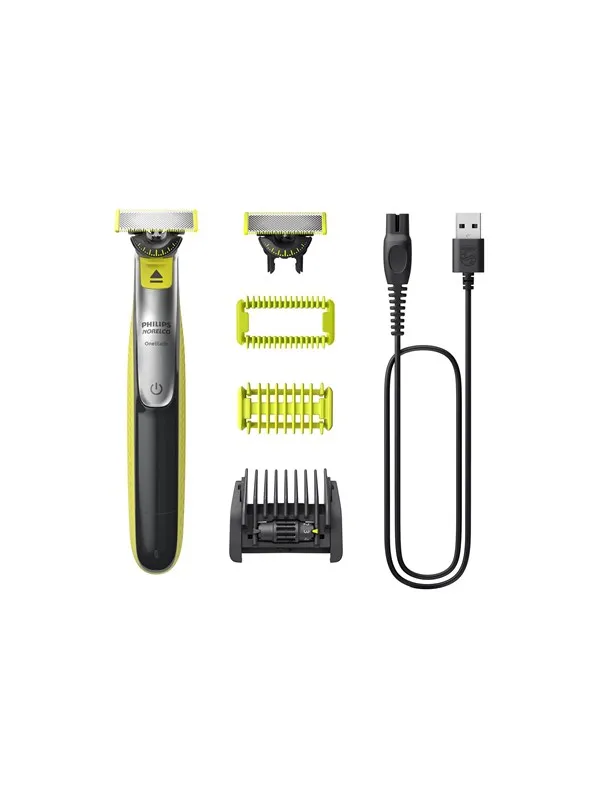 Philips OneBlade 360 QP2834 - trimmer - lime green/charcoal grey