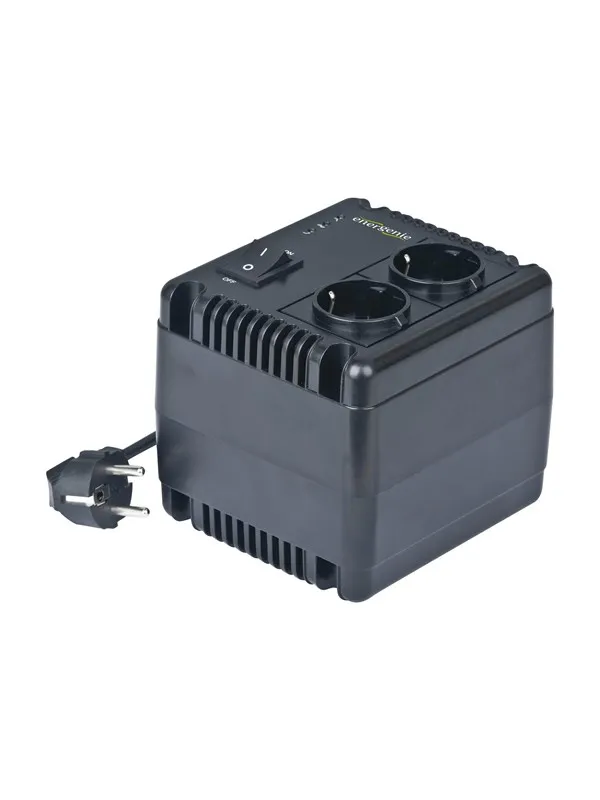 Gembird EnerGenie EG-AVR-1001 - automatic voltage regulator - 600 Watt - 1000 VA Strømforsyning (PSU) - 600 Watt - ATX - 80 Plus