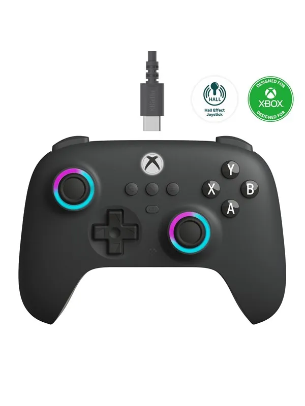 8BitDo Ultimate C - Dark Grey - Wired Controller - Microsoft Xbox One