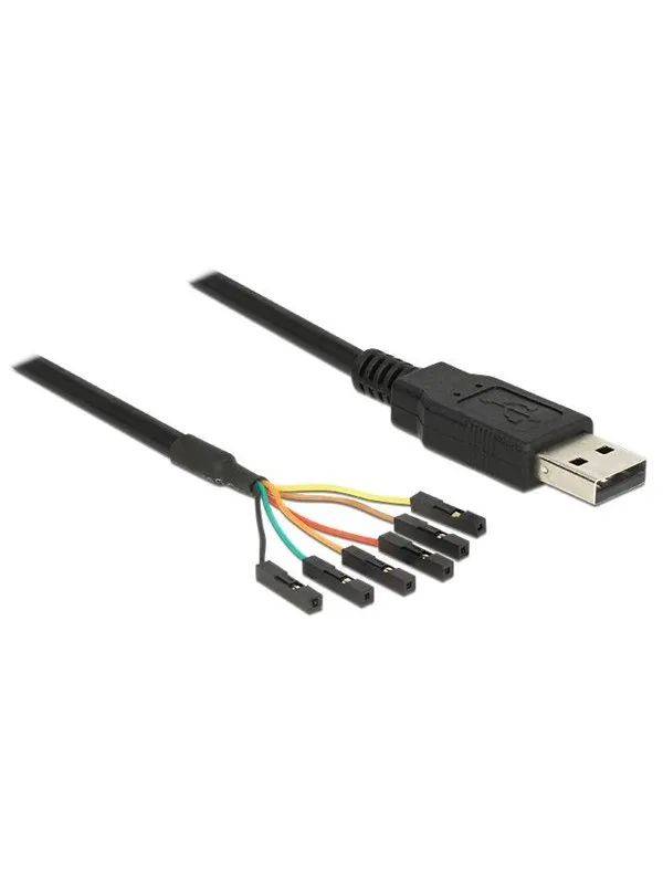 DeLOCK Converter USB 2.0 > Serial-TTL 6 pin pin header connector individually 1.8 m (3.3 V)