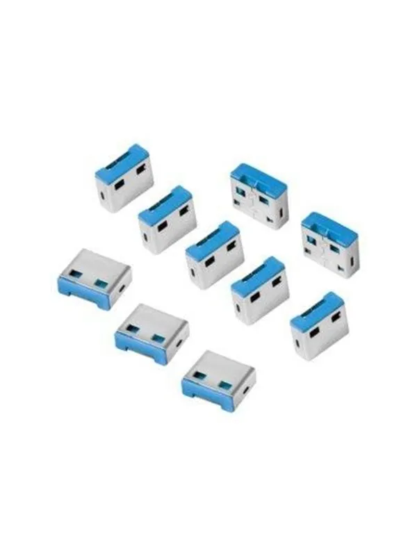 LogiLink USB-A port blocker (10x locks)